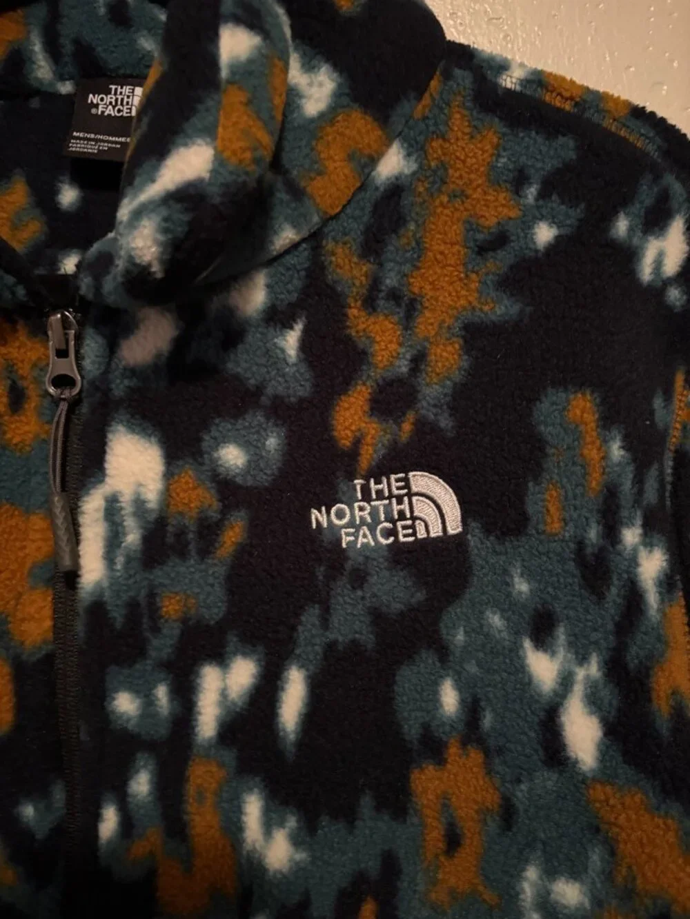Mens The North Face Peak Sherpa Fleece Full Zip Jacket NWOT Size Small